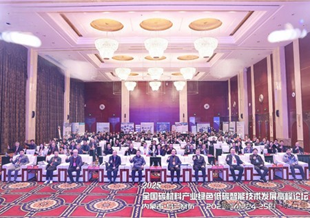 绿色低碳 数字智能丨内蒙古yl6809永利新材料科技有限公司参加2025年全国碳材料产业高峰论坛
